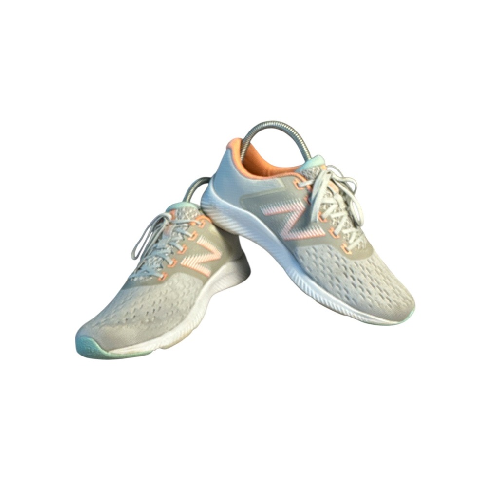 New Balance DRFT v1 Running Shoes Sneakers Grey Ginger Pink Women Size 7.5
